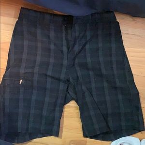 Black Casual dress shorts